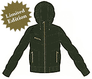 j6111/Twisted leather jacket